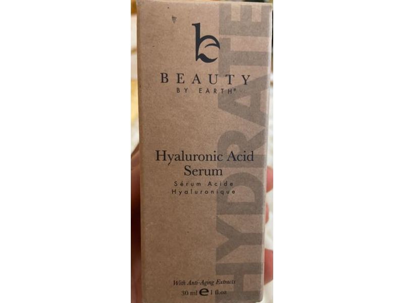Beauty By Earth Hyaluronic Acid Serum, 1 fl oz/30 mL