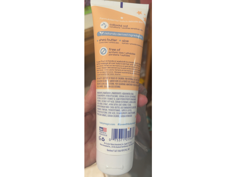 Baby Magic Delucate Wash, Almond Blossom, 8.6 fl oz/254 mL