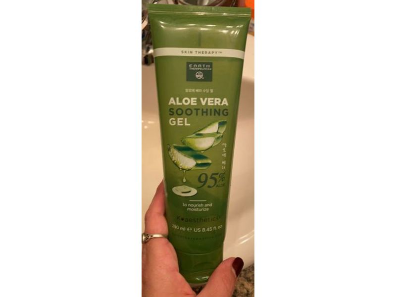 Earth Therapeutics Aloe Vera Soothing Gel, 8.45 fl oz/250 ml