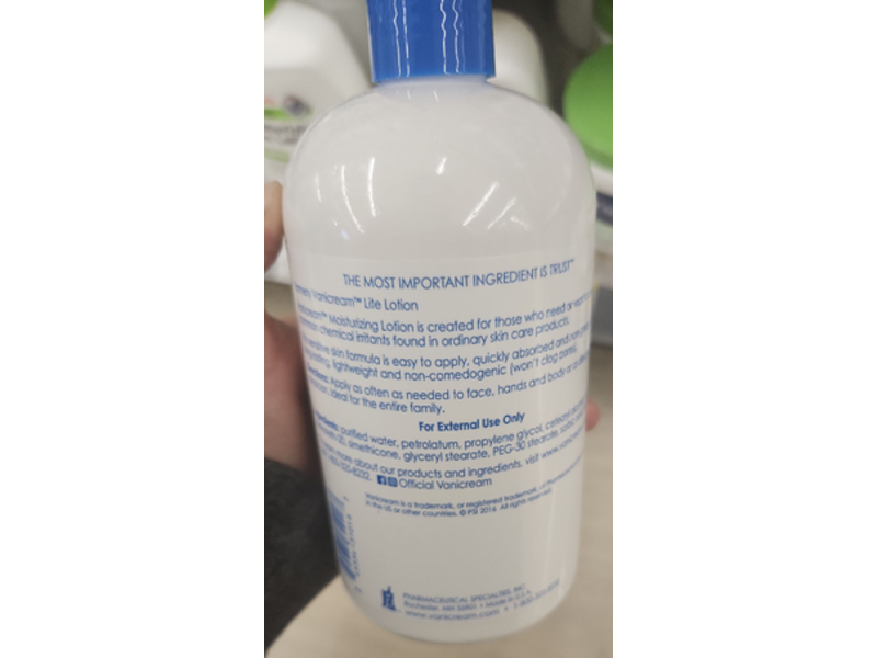 Vanicream Moisturizing Lotion, 16 oz/453 g