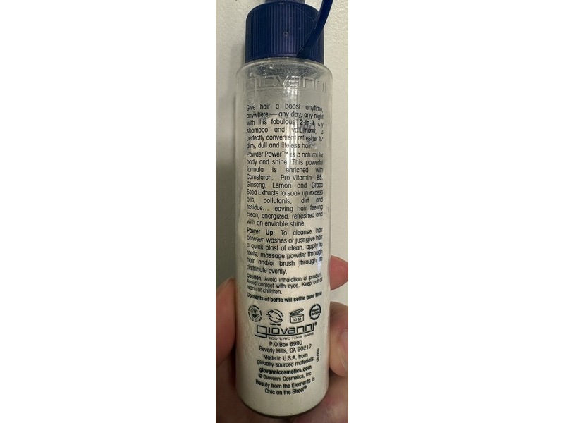 Giovanni Powder Power Dry Shampoo, 1.7 oz/48 g