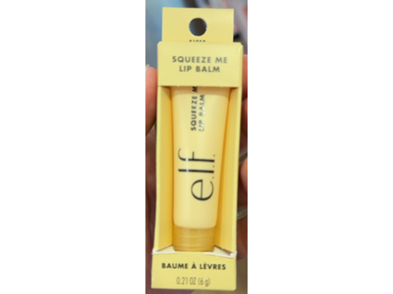 e.l.f. Squeeze Me Lip Balm, Vanilla Frosting, 0.21 oz/6 g