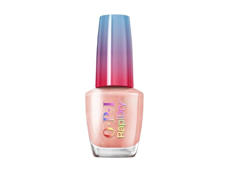 OPI Rapidry Nail Polish, Stun N’ Done, 0.3 fl oz/9 mL