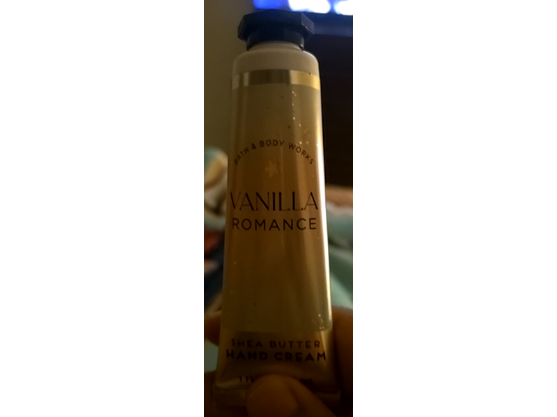 Bath & Body Works Shea Butter Hand Cream, Vanilla Romance, 1 fl oz/29 mL