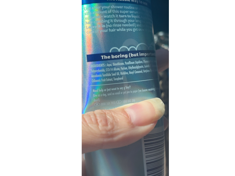 Aussie Sos Super Serum All In One Leave In Treatment, 160 mL