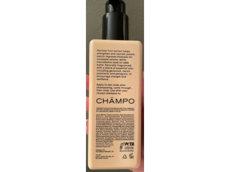 Champo Pitta Volumising Conditioner, 9.2 fl oz/260 mL