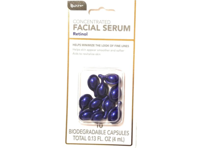 B.Pure Concentrated Retinol Facial Serum Capsules, 0.13 fl oz/4 mL, 10 Count