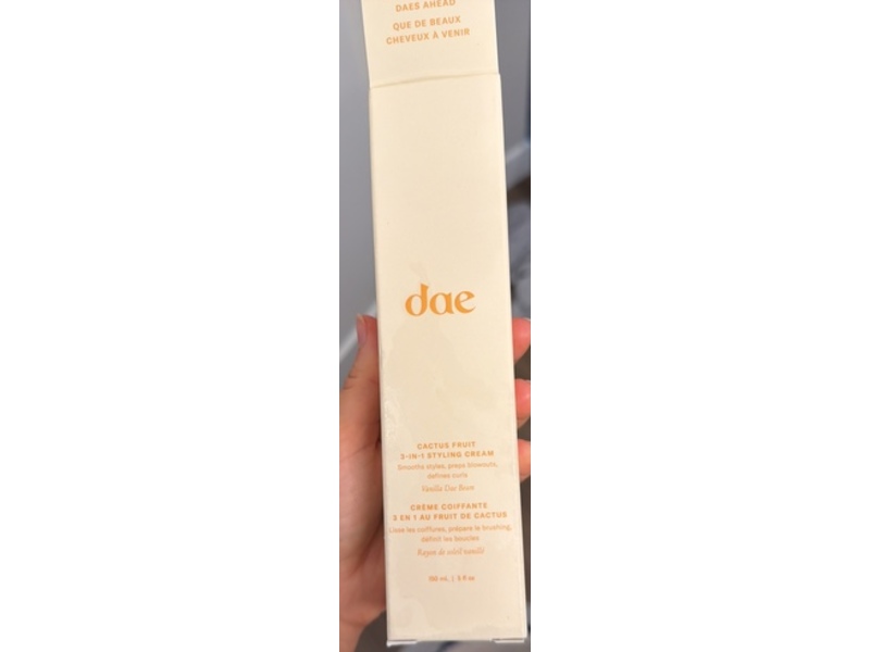 Dae Cactus Fruit 3-In-1 Styling Cream, Vanilla Dae Beam, 5 fl oz/150 mL