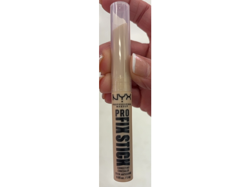 Nyx Professional Makeup Pro Fix Correcting Concealer Stick, Alabaster, 0.05 oz/1.4 g