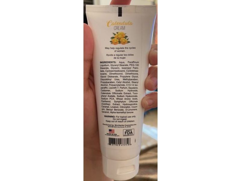 Eternal Spirit Beauty Calendula Cream, 4 fl oz/118 mL