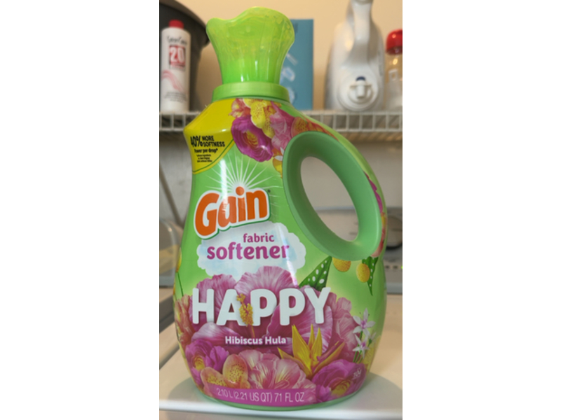 Gain Fabric Softener, Happy Hibiscus Hula, 104 Loads, 71 fl oz/2.10 L