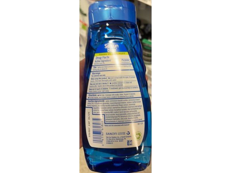 Selsun Blue Naturals Antidandruff Shampoo, Itchy Dry Scalp, 11 fl oz/325 mL