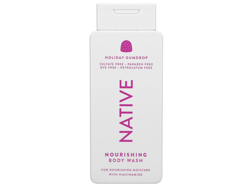 Native Nourishing Body Wash, Holiday Gumdrop, 18 fl oz/532 mL
