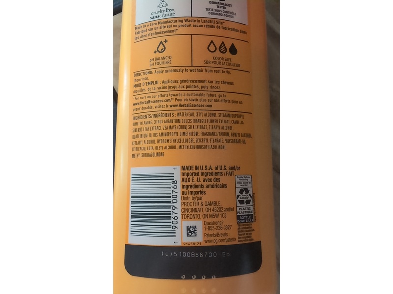 Herbal Essences Volume Conditioner, Orange Blossom, 13.5 fl oz/400 mL