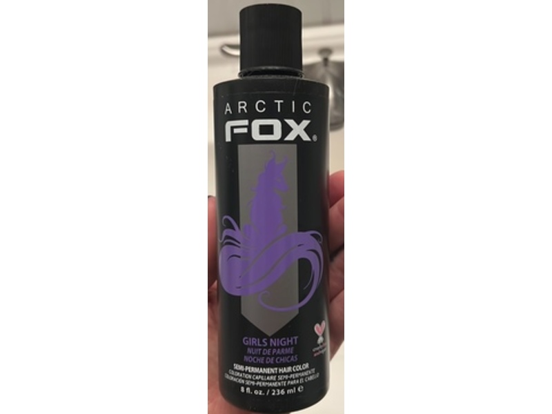 Arctic Fox Semi-Permanent Hair Color, Girls Night, 8 fl oz/236 mL
