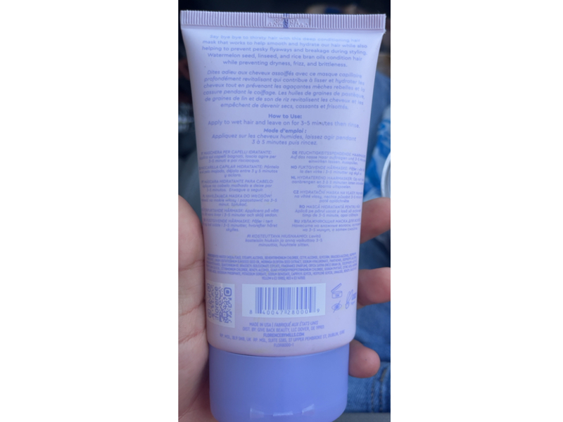 Florence By Mills Mane Character Vibes Hydrating Hair Mask, 5 fl. oz/150 mL