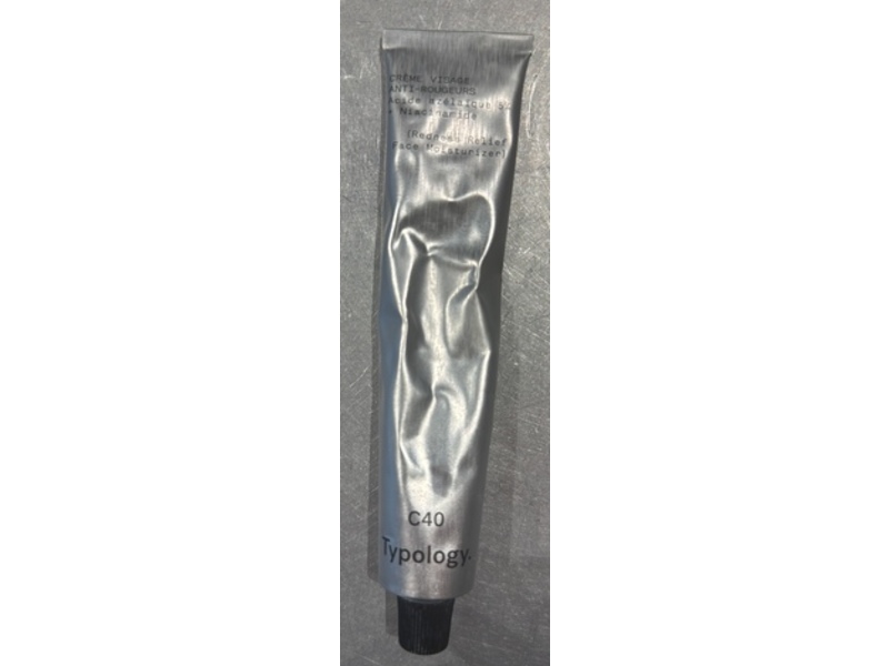 Typology C40 Redness Relief Face Moisturizer, 1.69 fl oz/50 mL