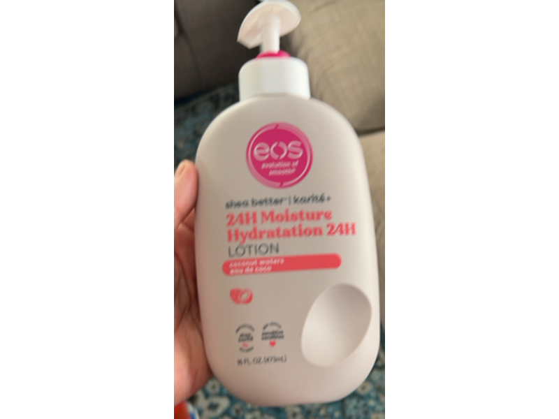 Eos Shea Better Moisture Lotion, Coconut Waters, 16 fl oz/473 mL