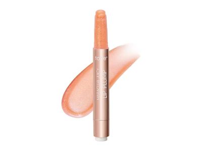 Tarte Maracuja Juicy Lip Plump, Peach Shimmer Glass, 0.095 oz/2.7 g