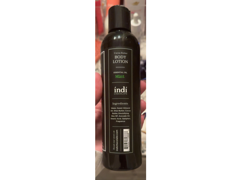 Indi Chocolate Body Lotion, Cocoa Butter, 8 oz
