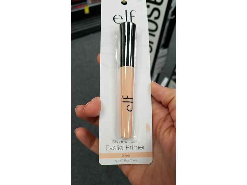 e.l.f. Shadow Lock Eyelid Primer, Sheer, 0.11 fl oz