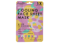 Danielle Creations Cooling Face Sheet Mask, Pink Lemonade, 0.88 fl oz/25 g - thumbnail 1