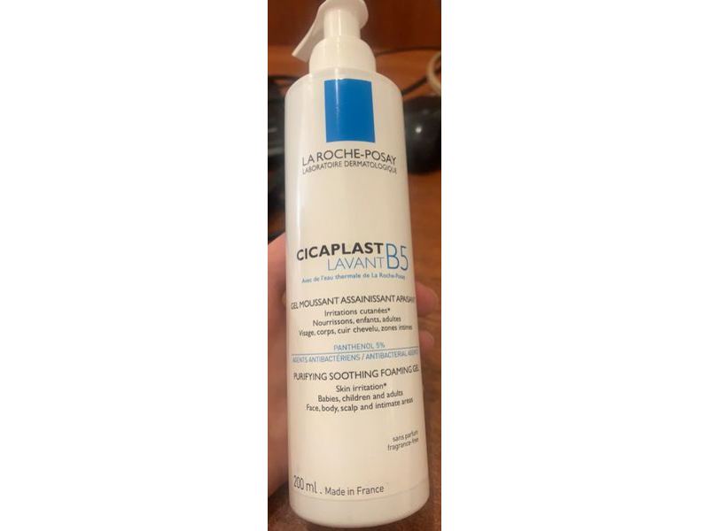 La Roche-Posay Cicaplast Lavant B5 Purifying Soothing Foaming Gel, 200 mL