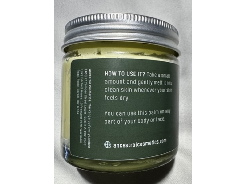 Ancestral Cosmetics Tallow & Honey Balm, 2 fl oz/60 mL