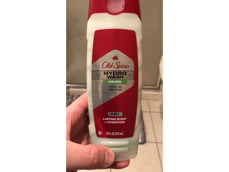 Old Spice Hydro Wash Extra Fresh Hydrating Body Wash, 16 fl oz