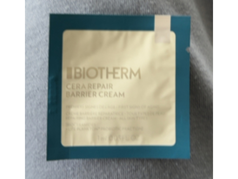 Biotherm Cera Repair Barrier Cream, 0.03 fl oz/1 mL