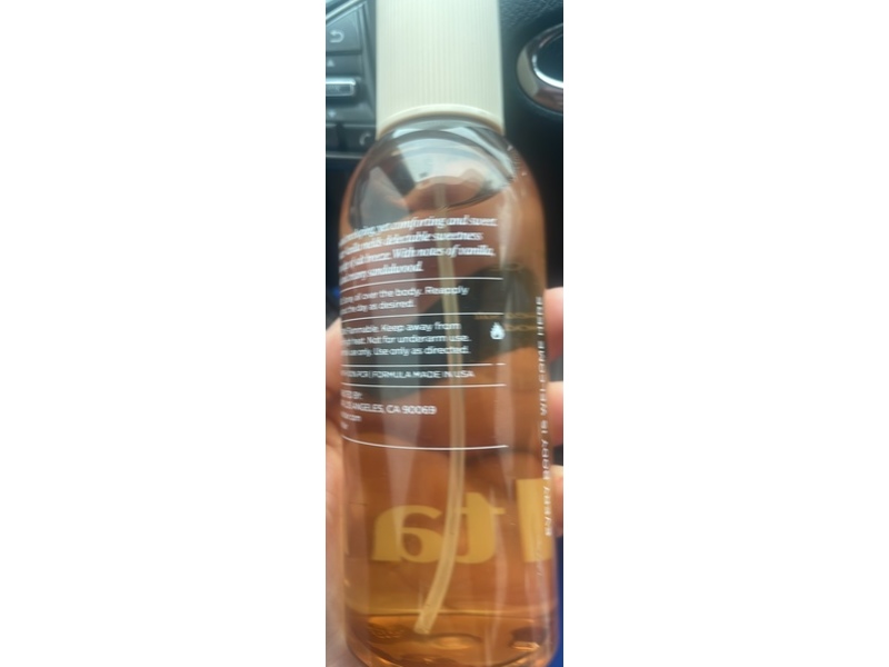 Saltair Fine Fragrance Body Mist, Salt Water Vanilla, 8 fl oz/236 mL