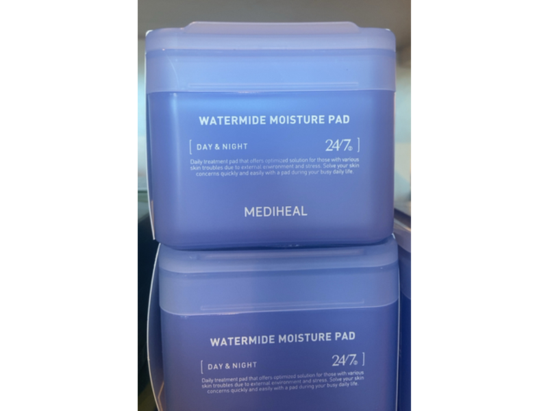 Mediheal Watermide Day & Night Moisture Pad, 100 Count