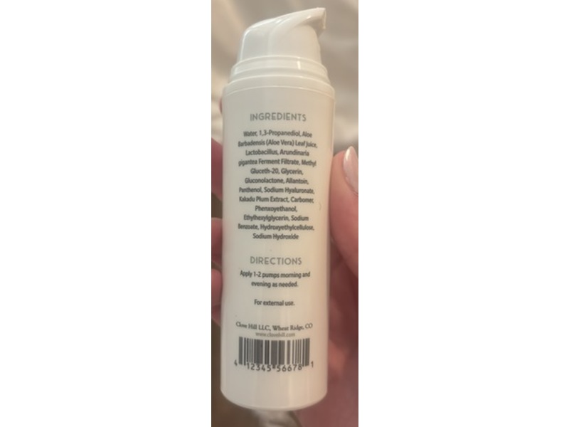 Clove Hill Hydraboost Serum, 1.69 fl oz/50 mL