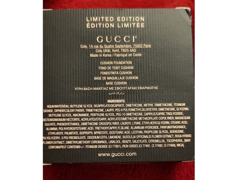 Gucci Cushion De Beaute Foundation, 03, SPF 20 PA++, 0.49 oz/14 g