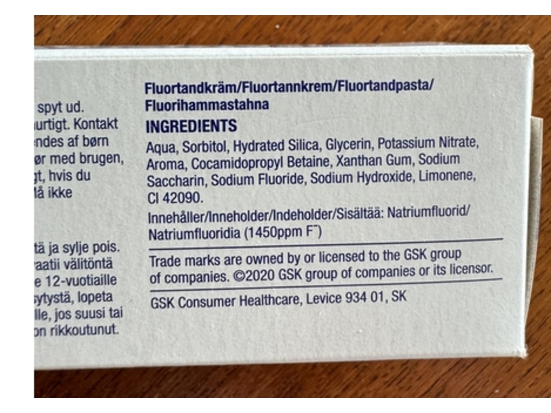 Sensodyne Extra Fresh Gel Toothpaste, 75 mL