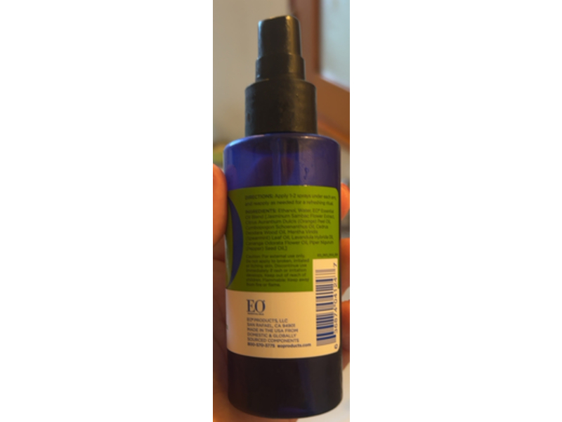 EO Deodorant Spray, Jasmine Verbena, 4 fl oz/118 mL