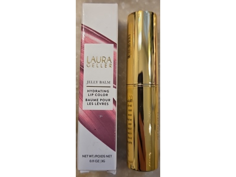 Laura Geller Jelly Balm Hydrating Lip Color, Very Black Cherry, 0.11 oz/3 g