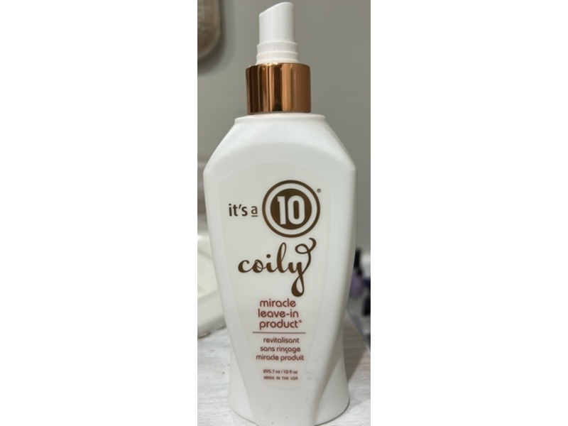 It's A 10 Coily Collection Miracle Leave-In Product, 10 fl oz/7 mL