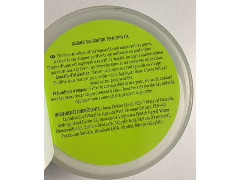 Nip+Fab Purify Teen Skin Fix Breakout Rescue Pads, 60 Count