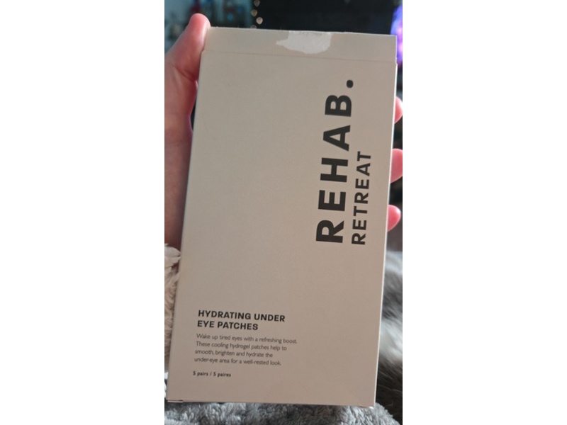 Rehab Retreat Hydrating Eye Patches, 5 Count