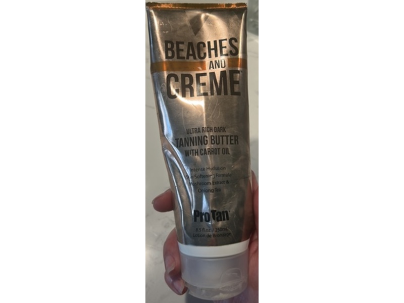 ProTan Beaches And Creme Tanning Butter, Ultra Rich Dark, 8.5 fl oz/250 mL