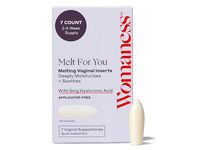 Womaness Melt For You Melting Vaginal Inserts, 7 Count - thumbnail 1