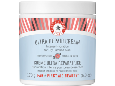 First Aid Beauty Ultra Repair Cream, Pink Grapefruit, 6 oz/170 g