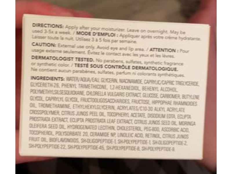 Saturday Skin Yuzu Vitamin C Sleep Mask, 1.69 fl oz/50 mL