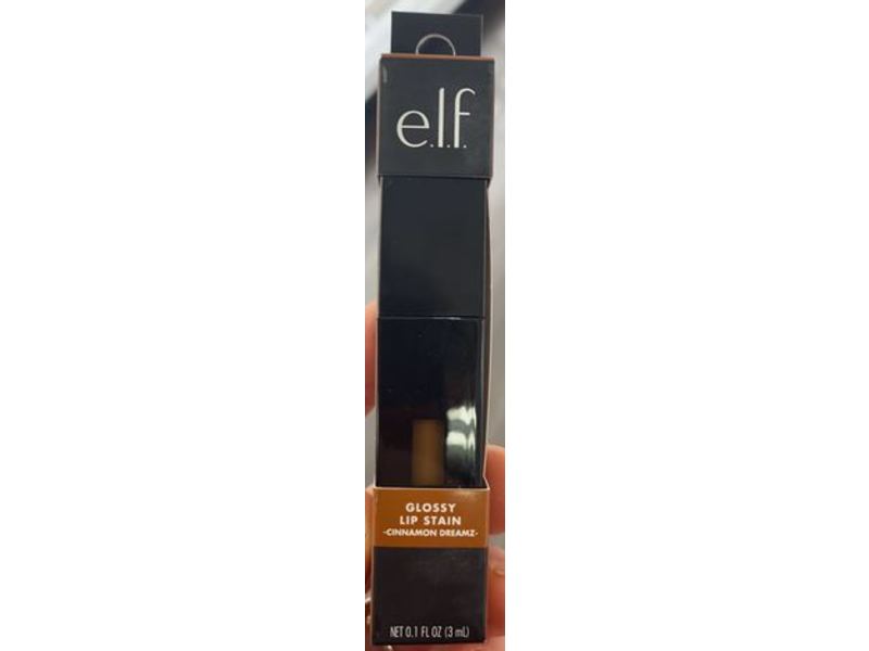 e.l.f. Glossy Lip Stain, Cinnamon Dreamz, 0.1 fl oz/3 mL