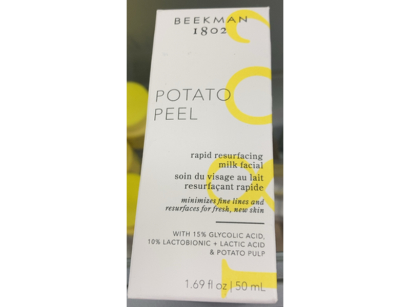 Beekman 1802 Potato Peel Milk Facial, 1.69 fl oz/50 mL