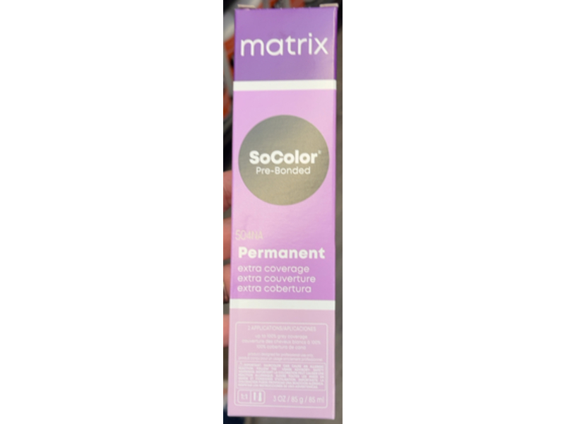 Matrix Permanent Hair Color, 504NA, 3 oz/85 mL