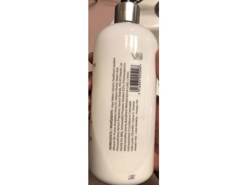 The Scottish Fine Soaps Company Au Lait Hand Lotion, 17.5 fl oz/500 mL