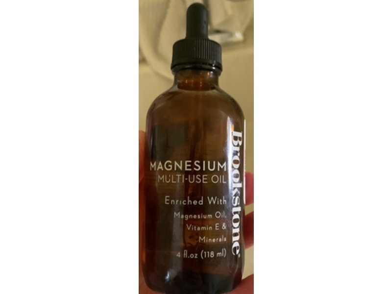 Brookstone Magnesium Multi-Use Oil, 4 fl oz/118 mL