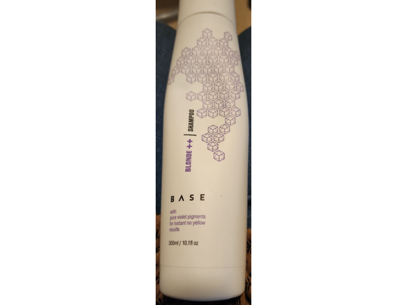 Base Blonde ++ Shampoo, Pure Violet Pigments, 10.1 fl oz/300 mL